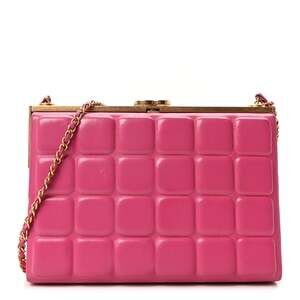 Chanel Lambskin Chocolate Bar Lock #237983C19B